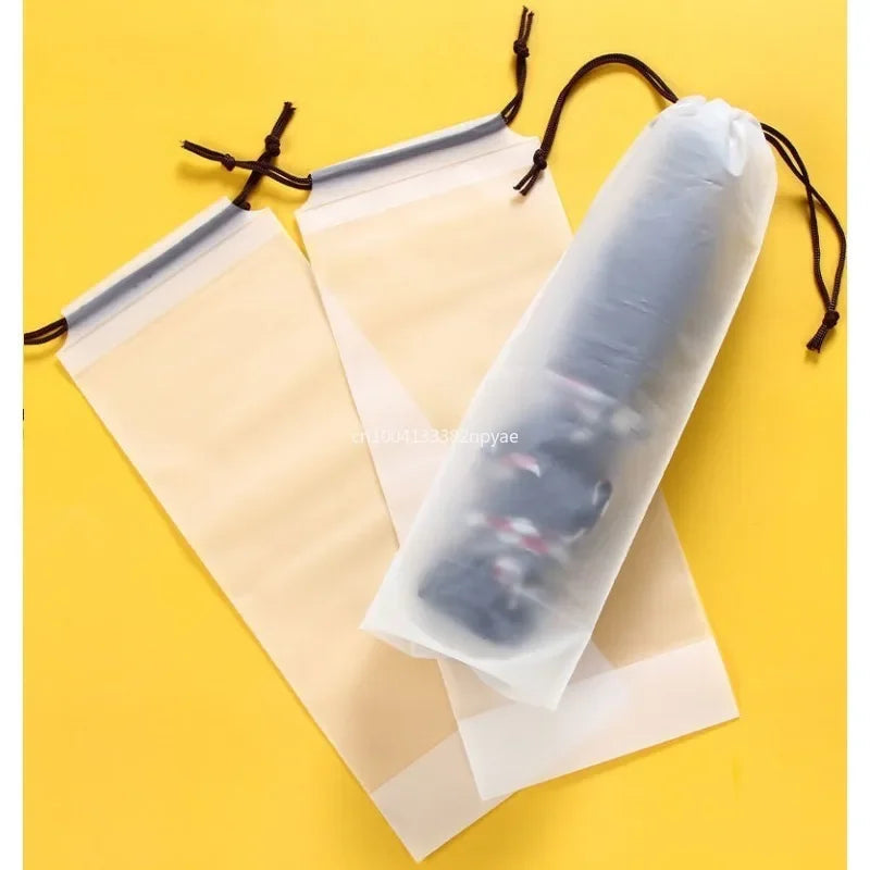 Collapsible Umbrella Storage Waterproof Bag Wet Carry-On