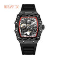 luxurious fully automatic mechanical men's watch, waterproof and luminous trendy watch