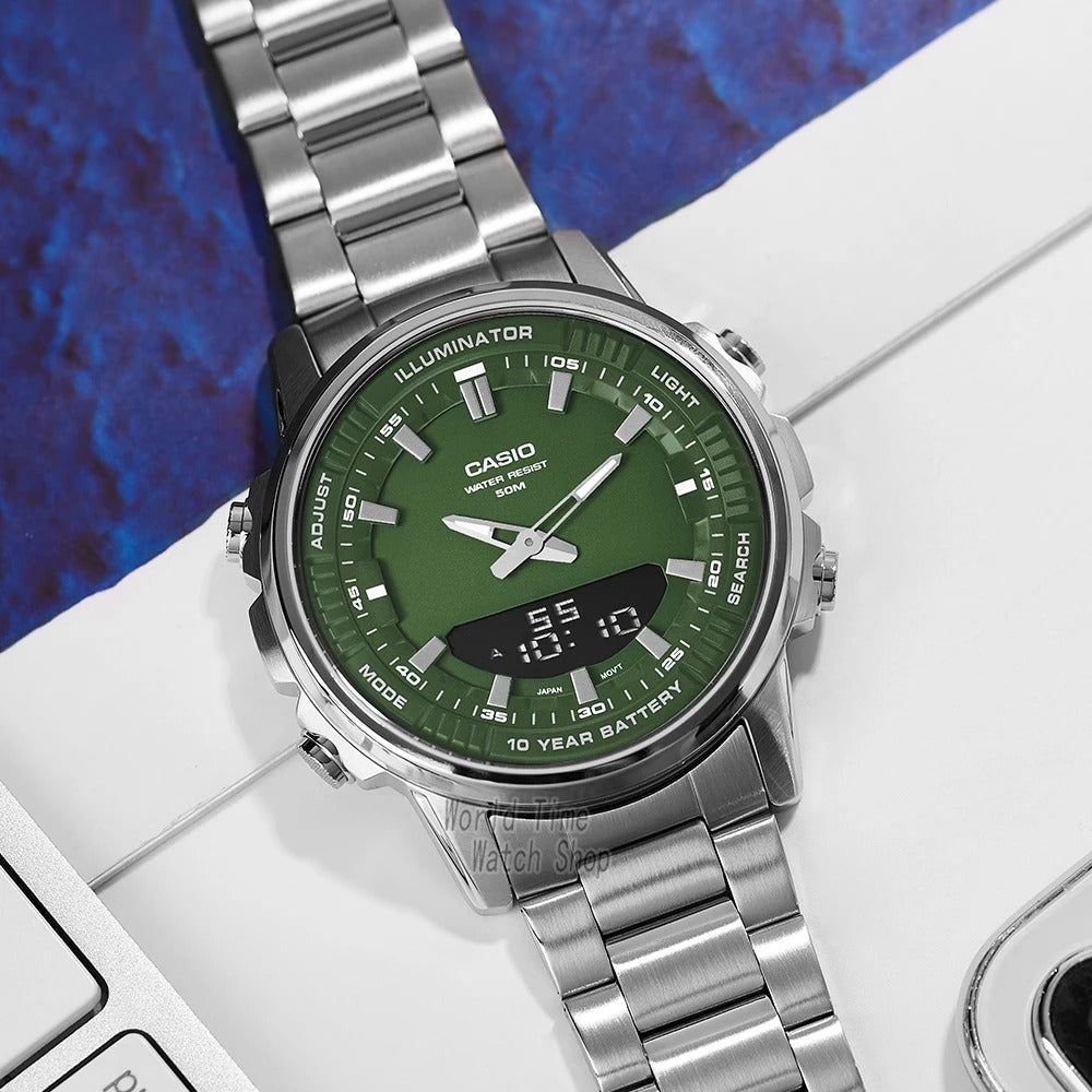 Multifunctional Casio AMW-880D Waterproof Watch